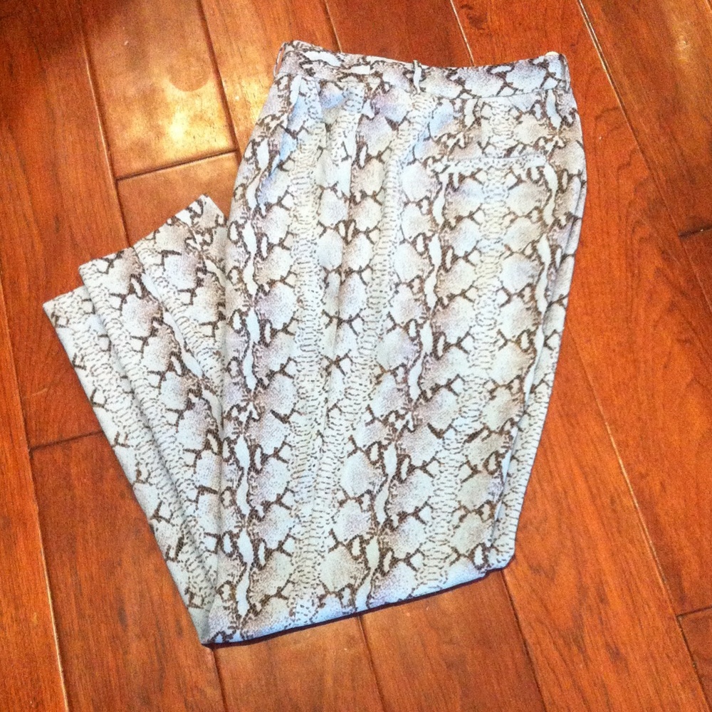 Rachel Roy pleaded front trousers